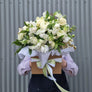 Box of fresh flowers